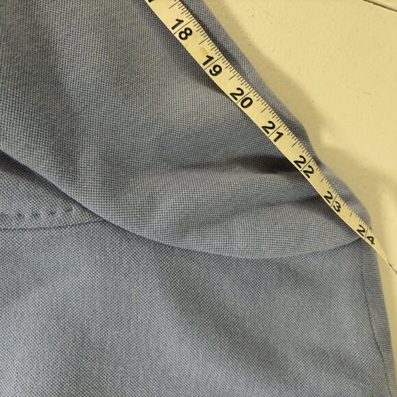 🩵 Talbots Periwinkle Classic Blazer Jacket Size 16P - Picture 8 of 8